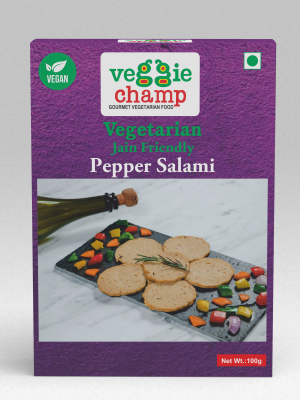 Vegan Pepper Salami