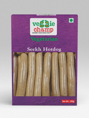 Veg Seekh Hotdog